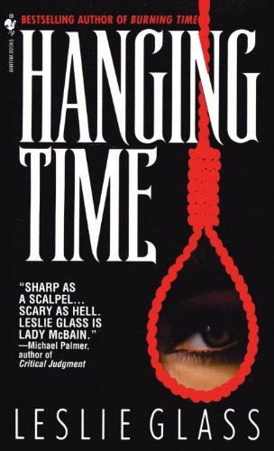 Hanging Time by Leslie Glass book cover — April Woo Mystery #2